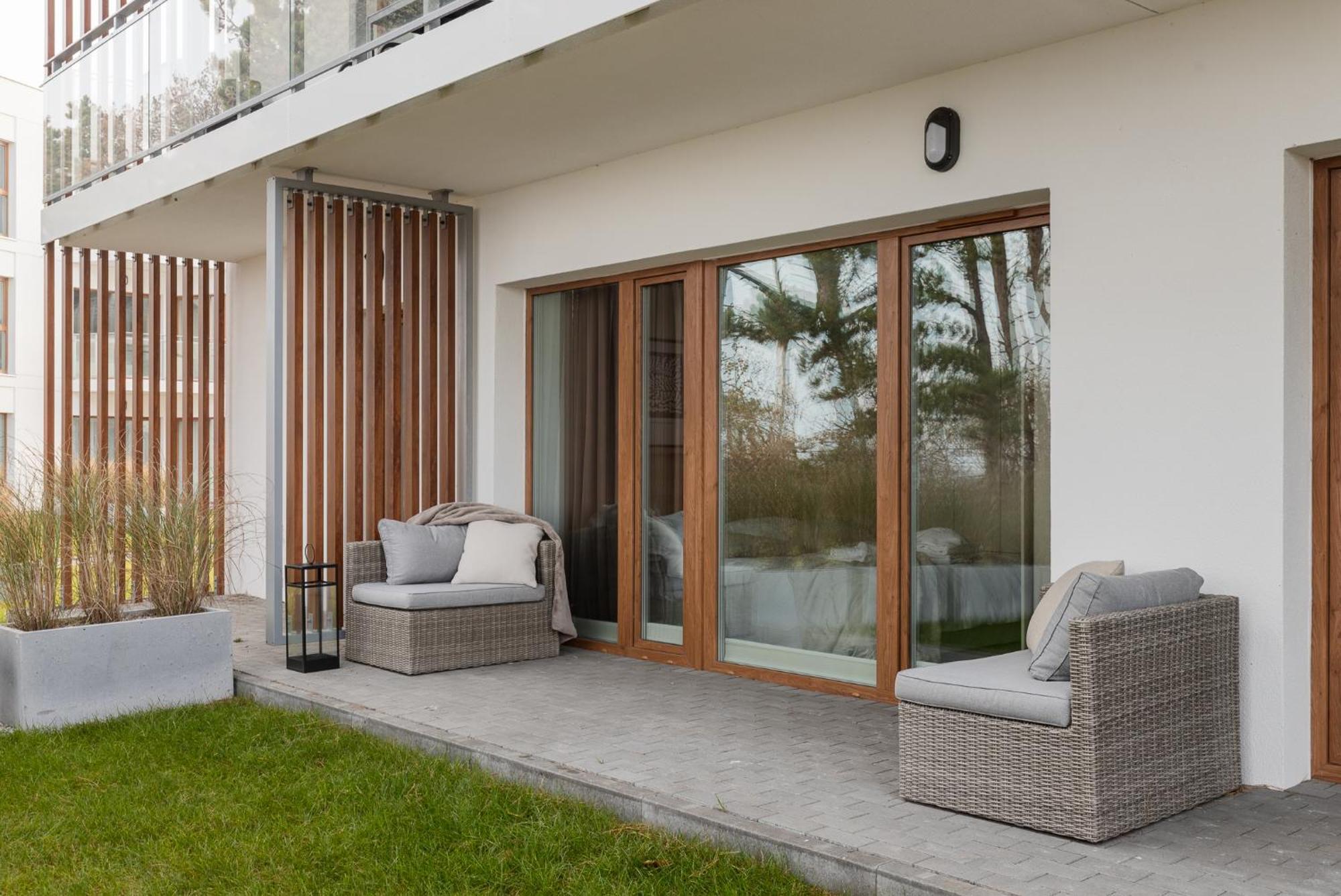 Let'S Sea - 2 Bedroom - Premium Baltic Apartment With Front Sea View Garden And Spa Access Gąski Exterior foto