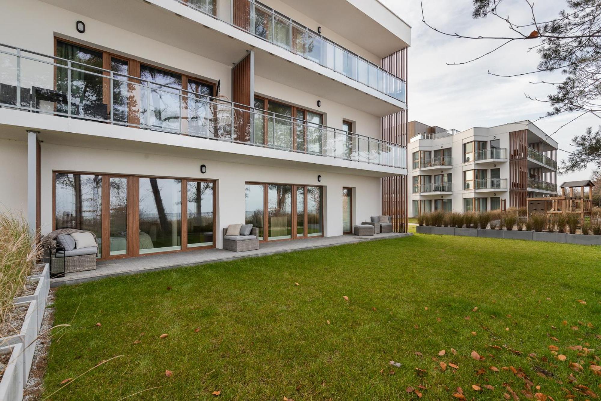 Let'S Sea - 2 Bedroom - Premium Baltic Apartment With Front Sea View Garden And Spa Access Gąski Exterior foto