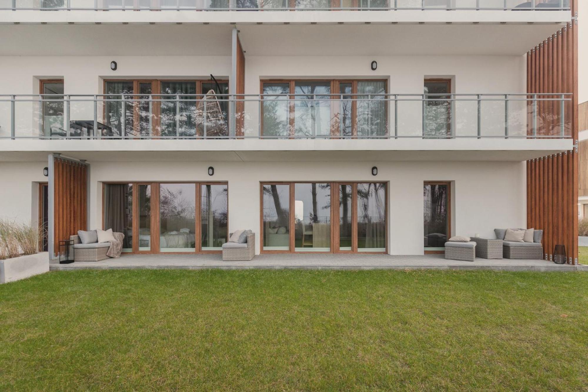 Let'S Sea - 2 Bedroom - Premium Baltic Apartment With Front Sea View Garden And Spa Access Gąski Exterior foto